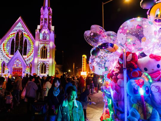 Napa Lighted Art Festival - PATTERNS-B