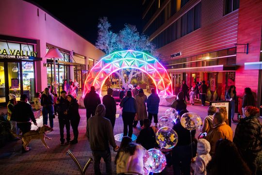 Napa Lighted Art Festival - POLYCHROMA
