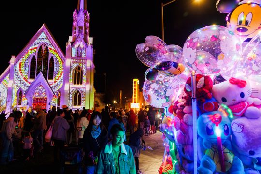 Napa Lighted Art Festival - PATTERNS-B