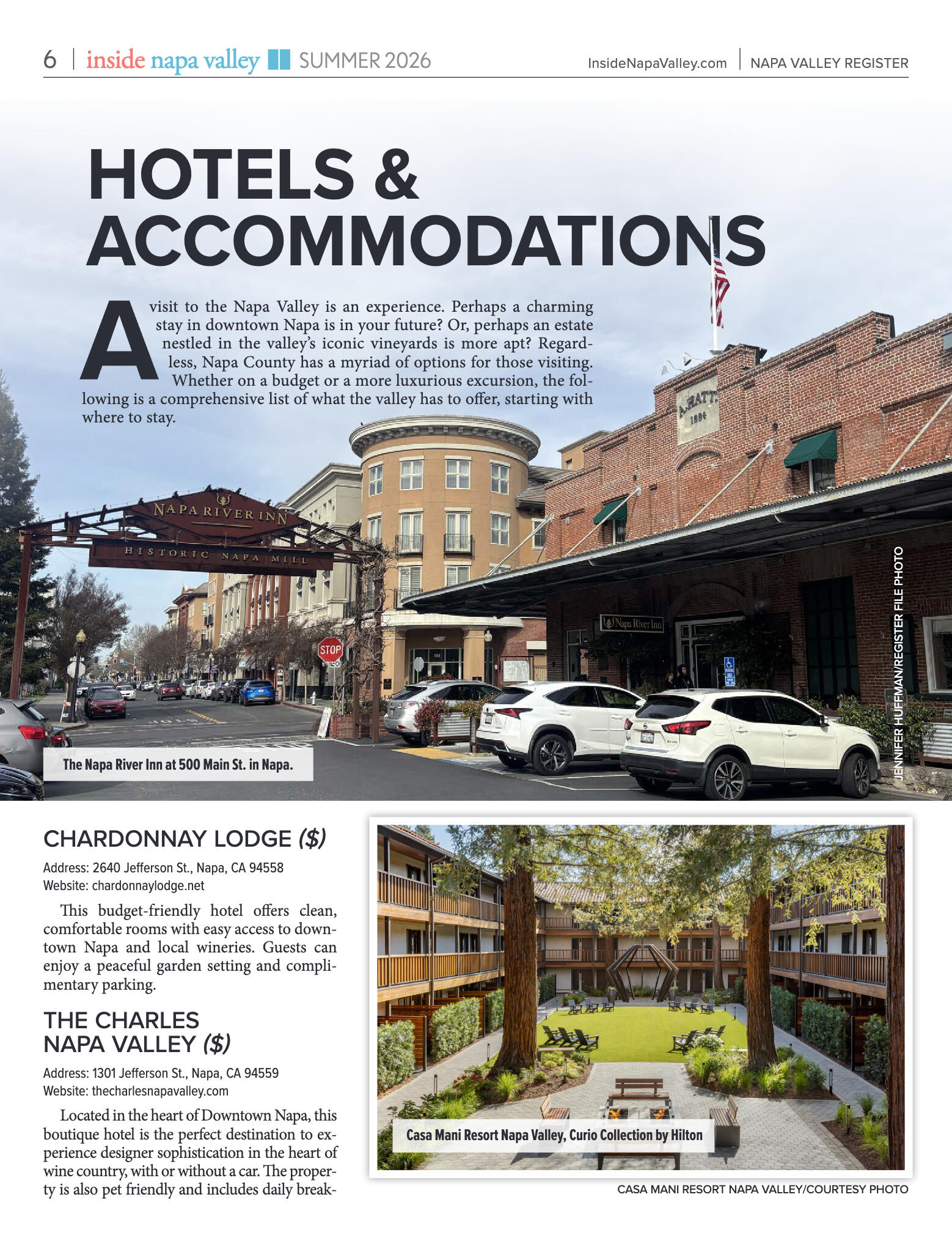 Inside Napa Valley Summer 2026 - page 6