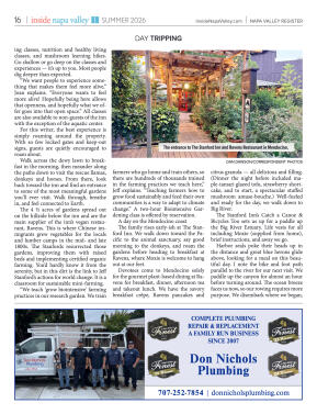 Inside Napa Valley Summer 2026 - page 16
