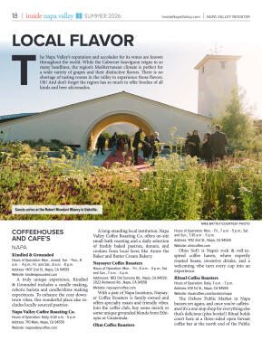 Inside Napa Valley Summer 2026 - page 18