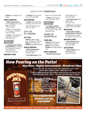 Inside Napa Valley Summer 2026 - page 31