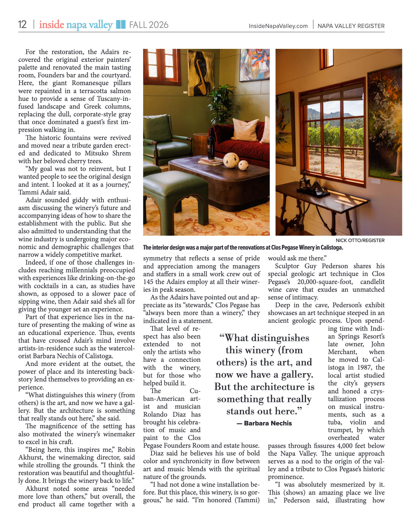 Inside Napa Valley Fall 2026 - page 12