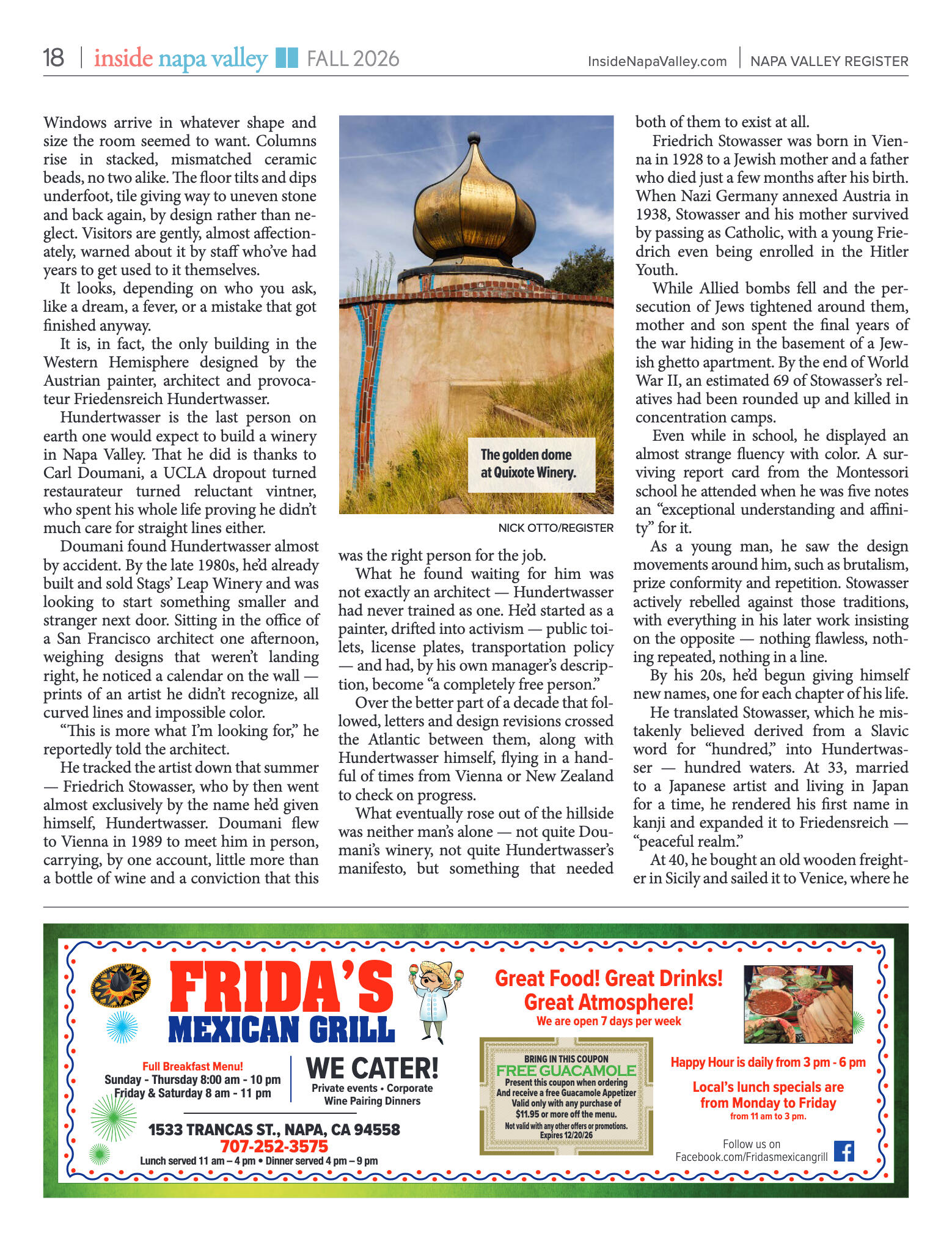 Inside Napa Valley Fall 2026 - page 18