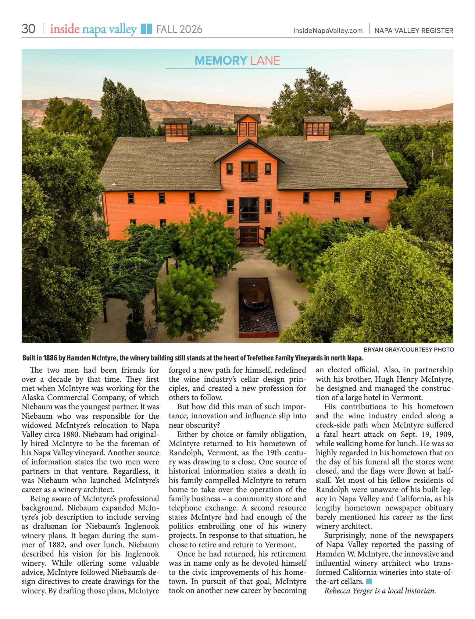 Inside Napa Valley Fall 2026 - page 30