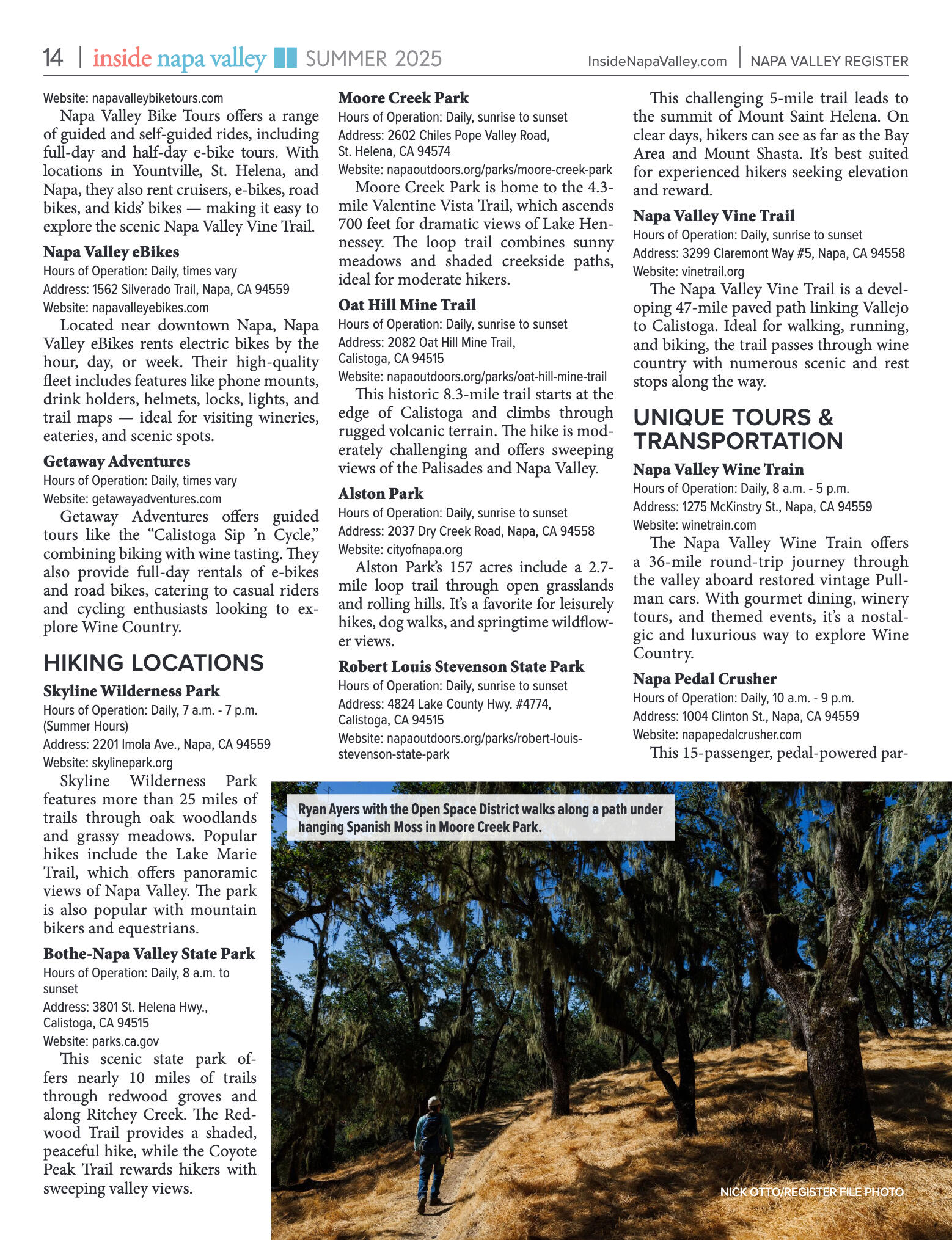 Inside Napa Valley Summer 2025 - page 13