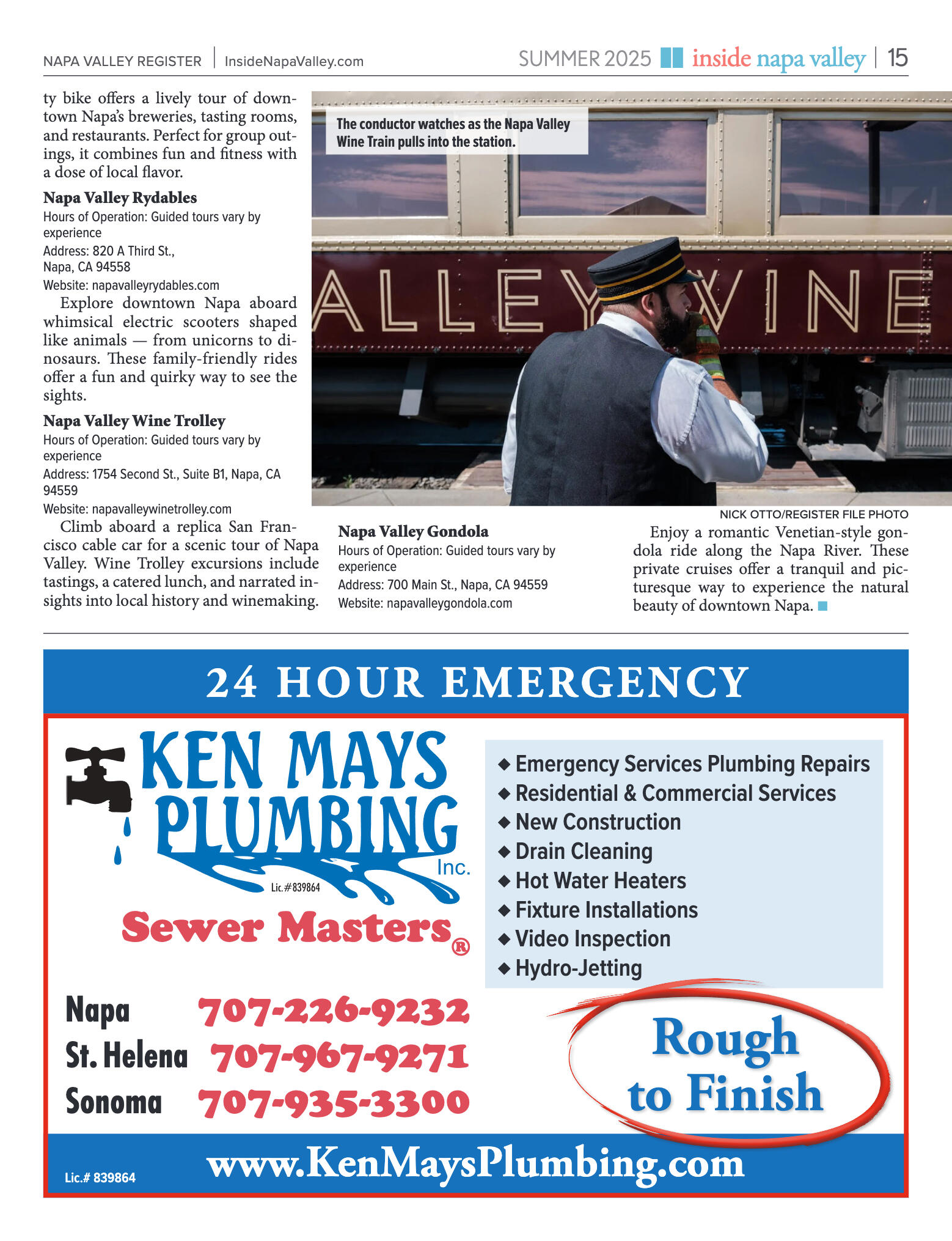 Inside Napa Valley Summer 2025 - page 14