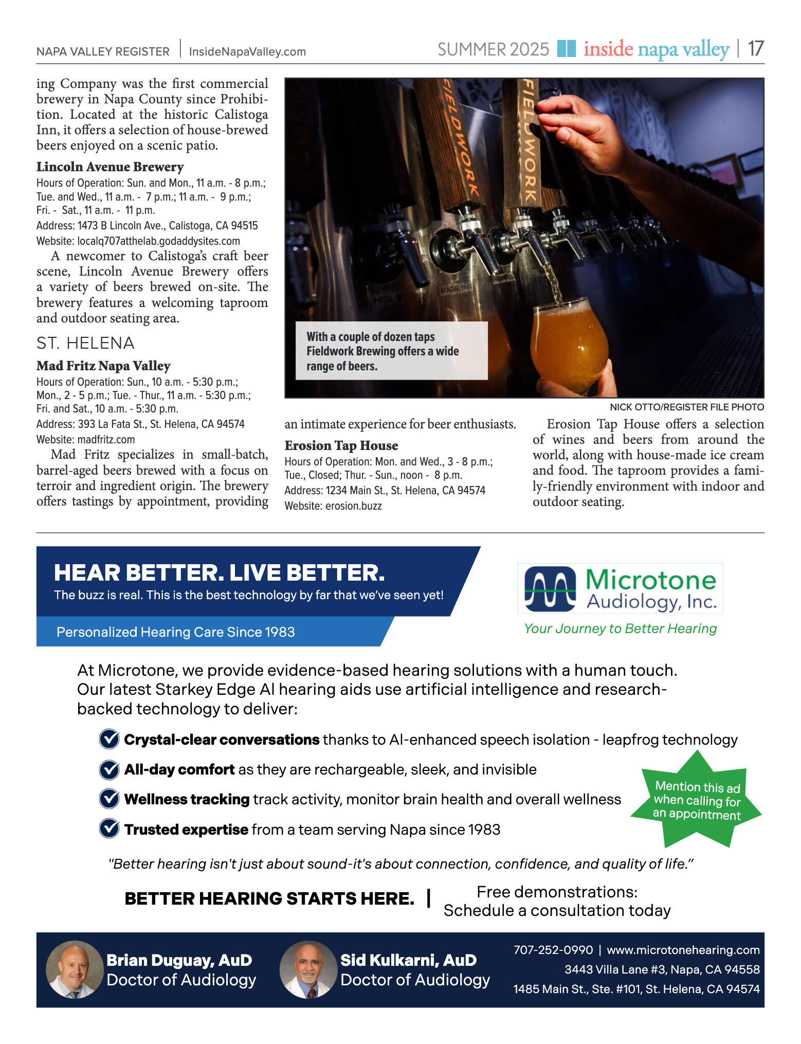 Inside Napa Valley Summer 2025 - page 17