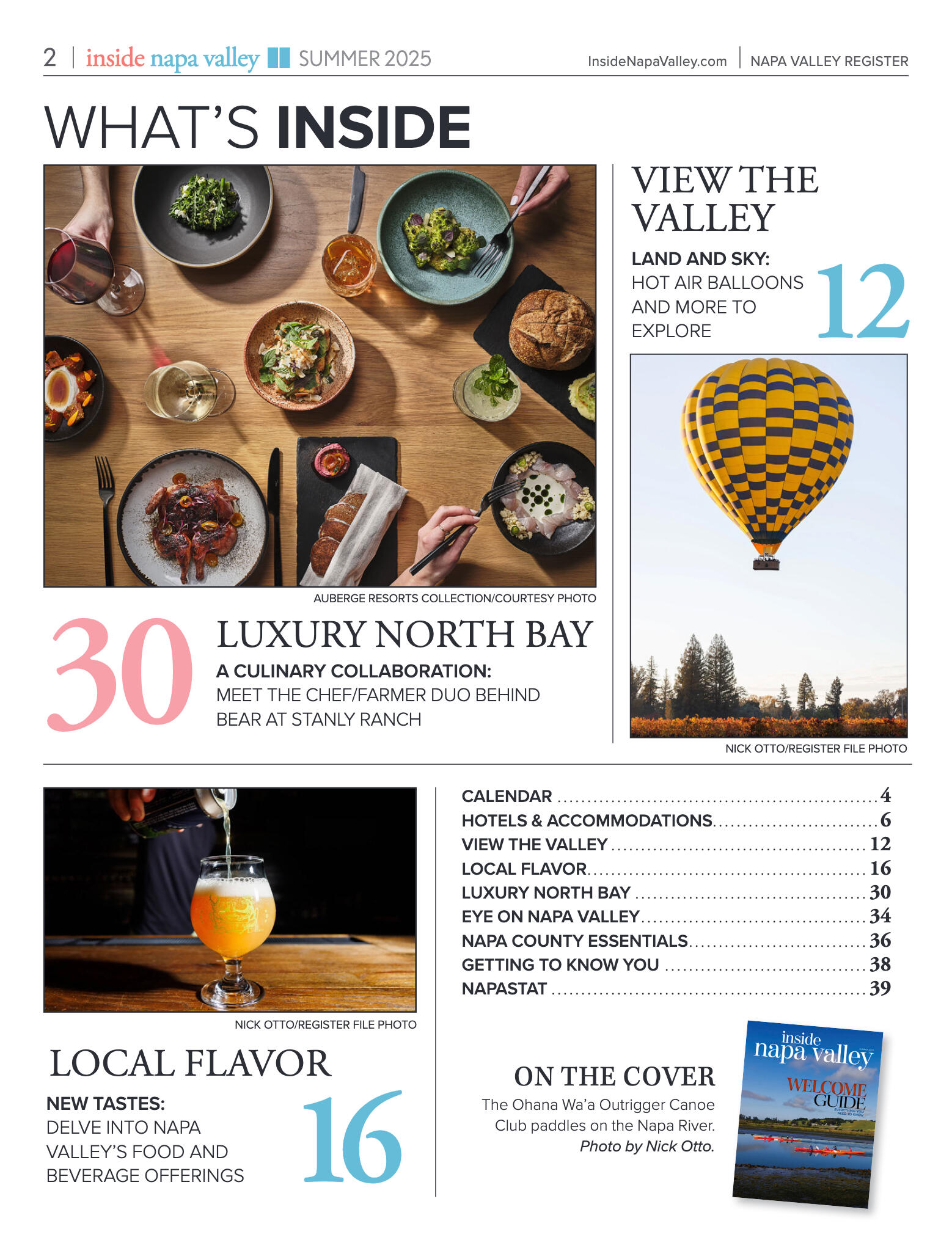 Inside Napa Valley Summer 2025 - page 2