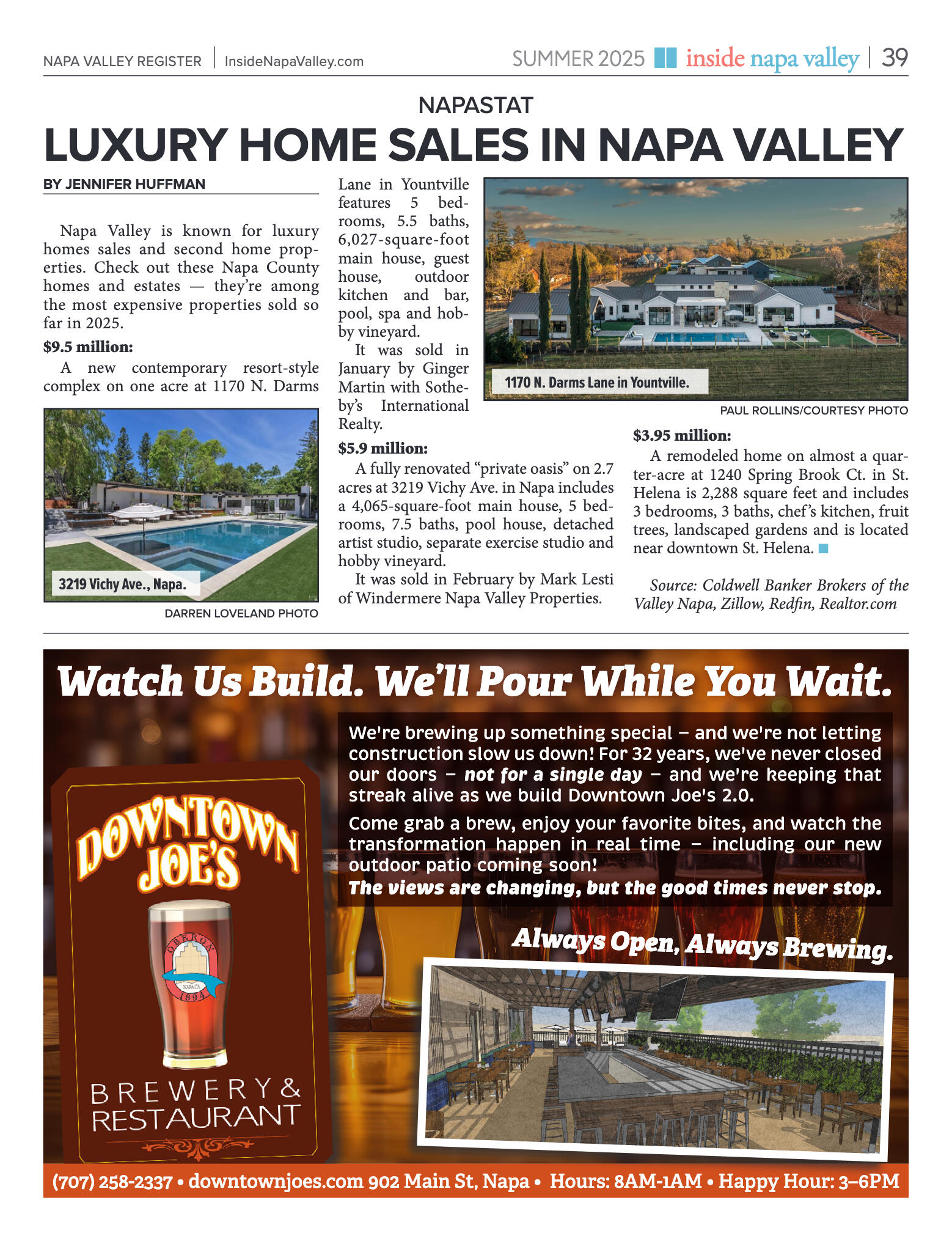 Inside Napa Valley Summer 2025 - page 39