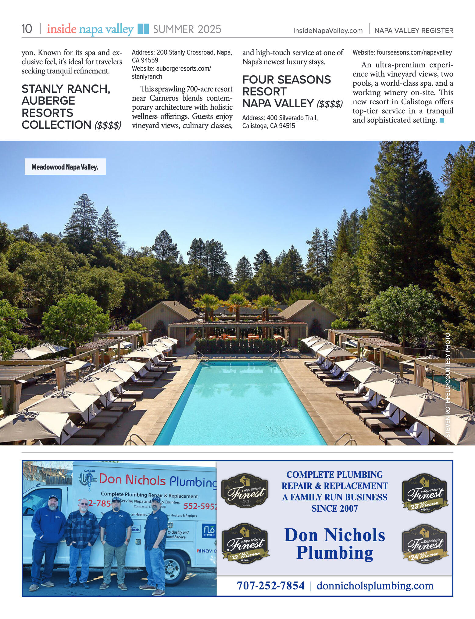 Inside Napa Valley Summer 2025 - page 9