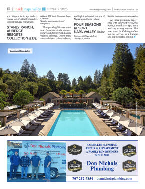 Inside Napa Valley Summer 2025 - page 9