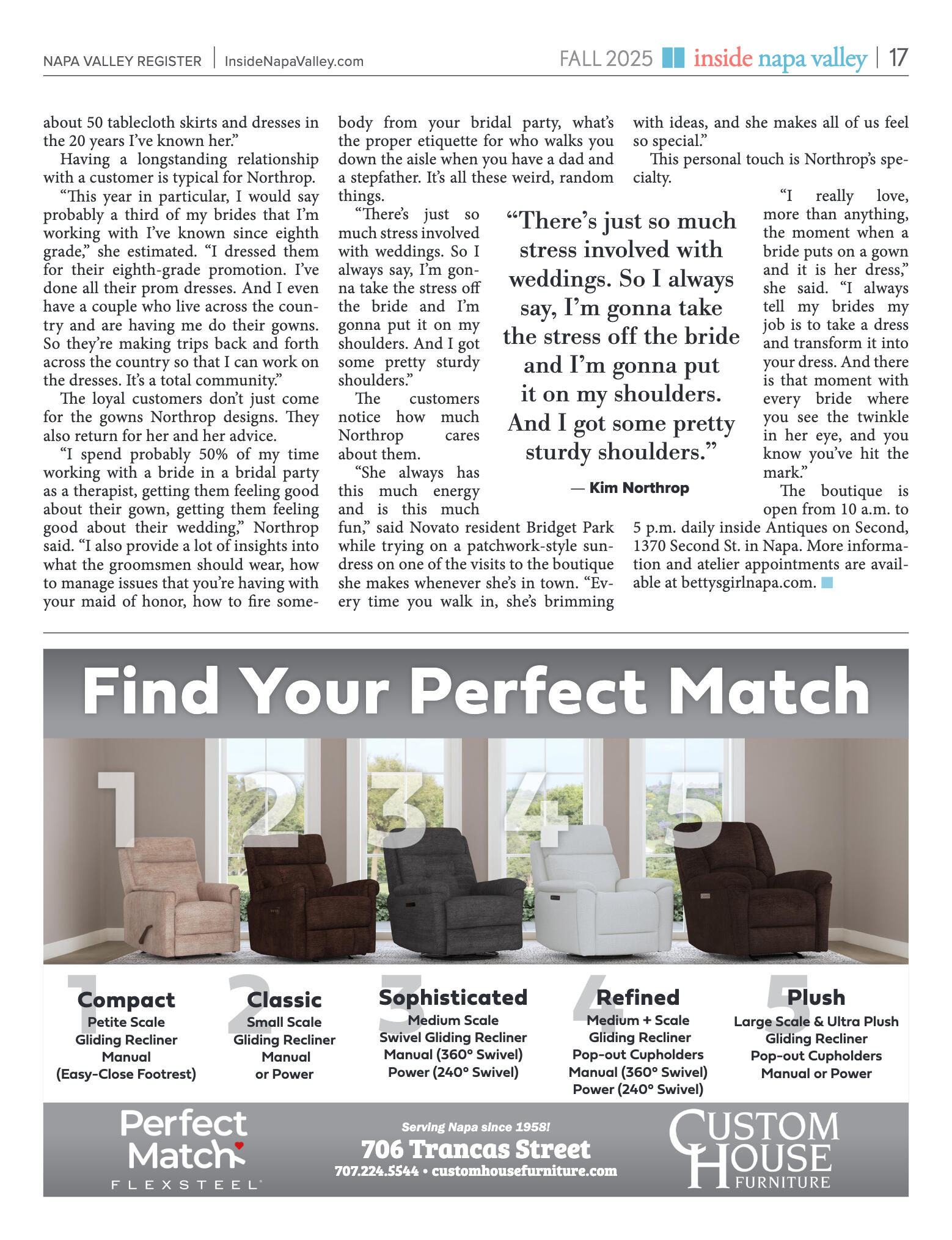 Inside Napa Valley Fall 2025 - page 17