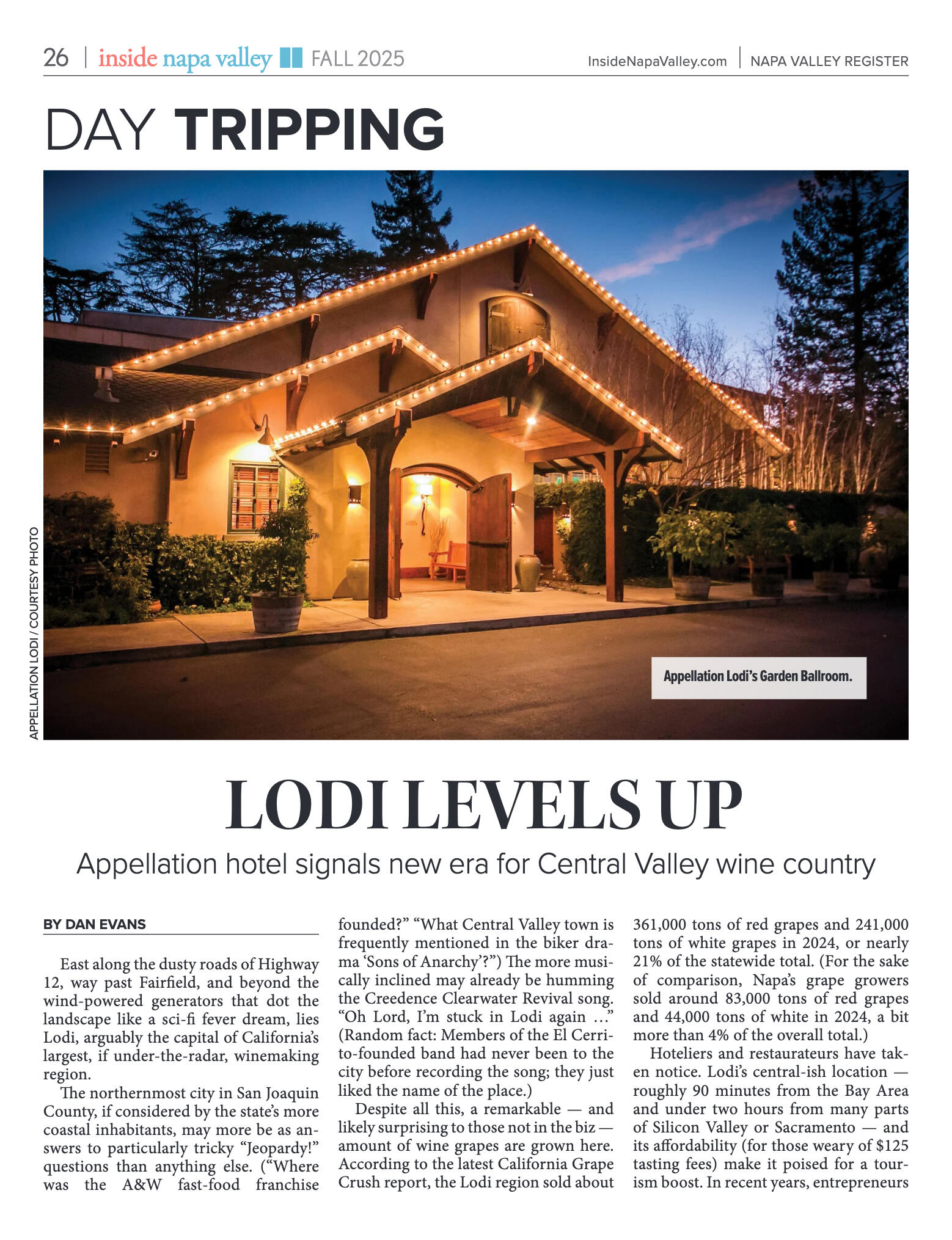 Inside Napa Valley Fall 2025 - page 26