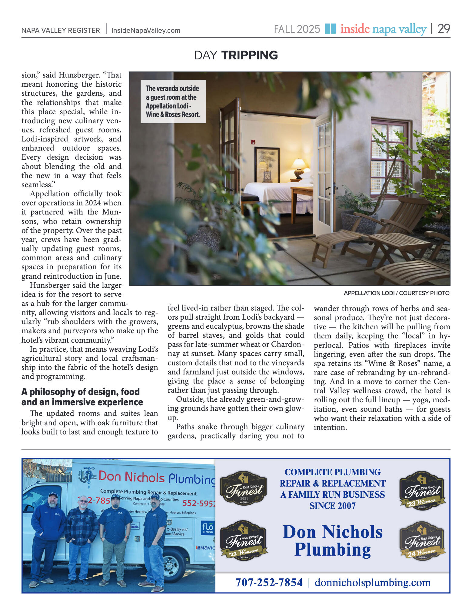 Inside Napa Valley Fall 2025 - page 29