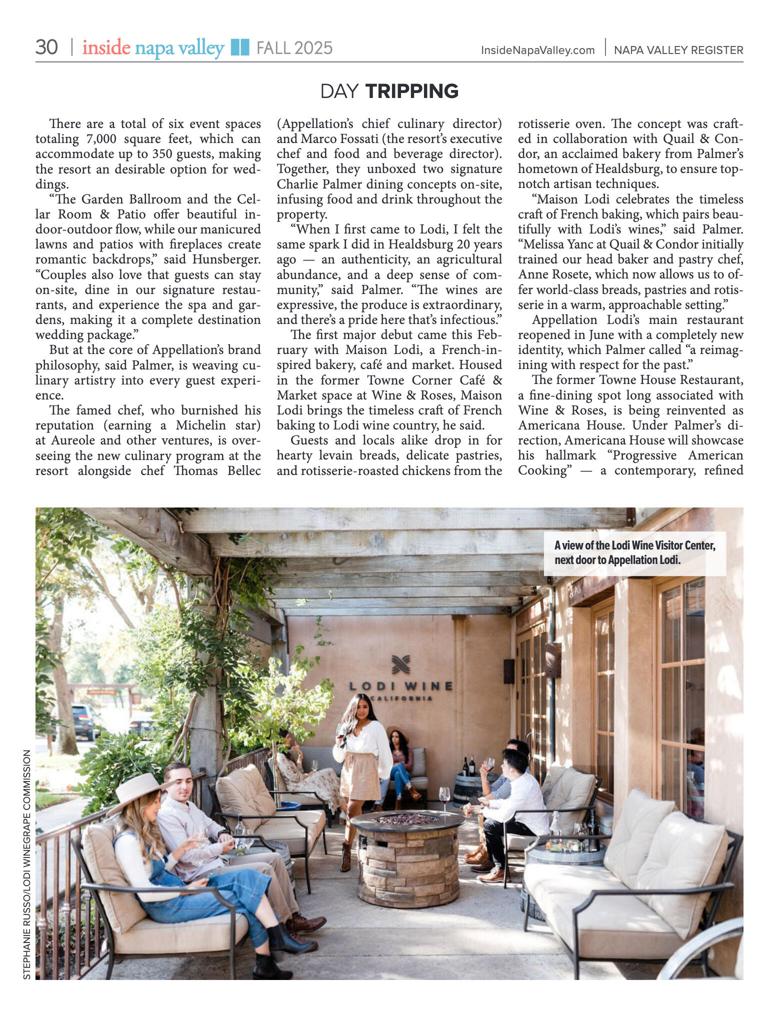 Inside Napa Valley Fall 2025 - page 30