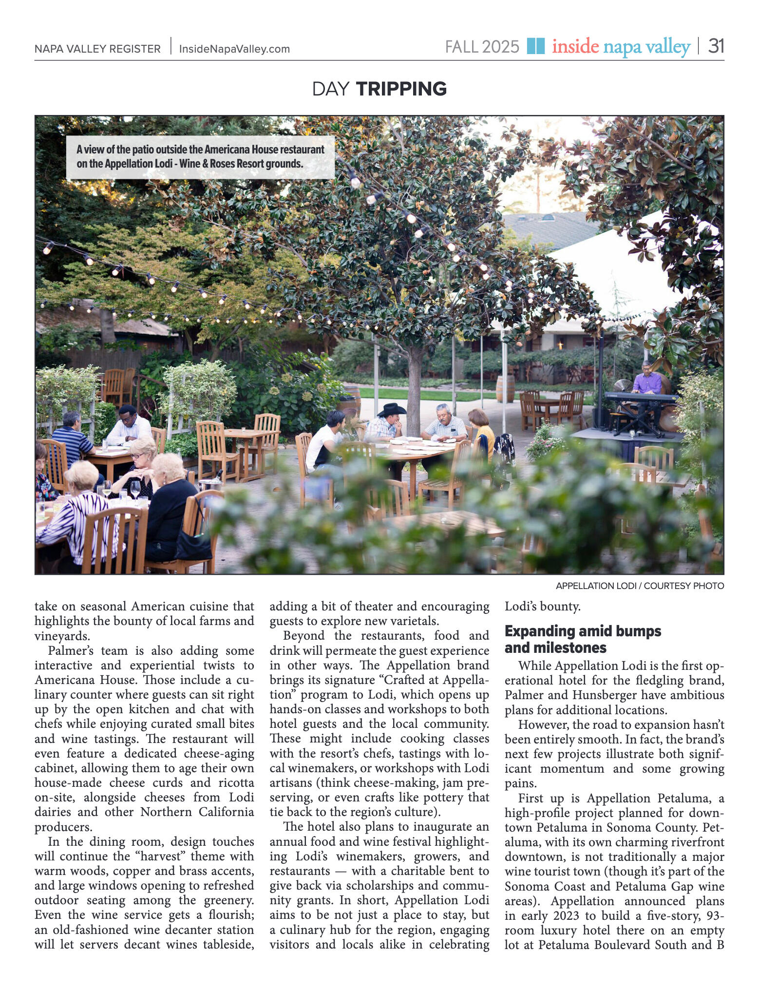 Inside Napa Valley Fall 2025 - page 31