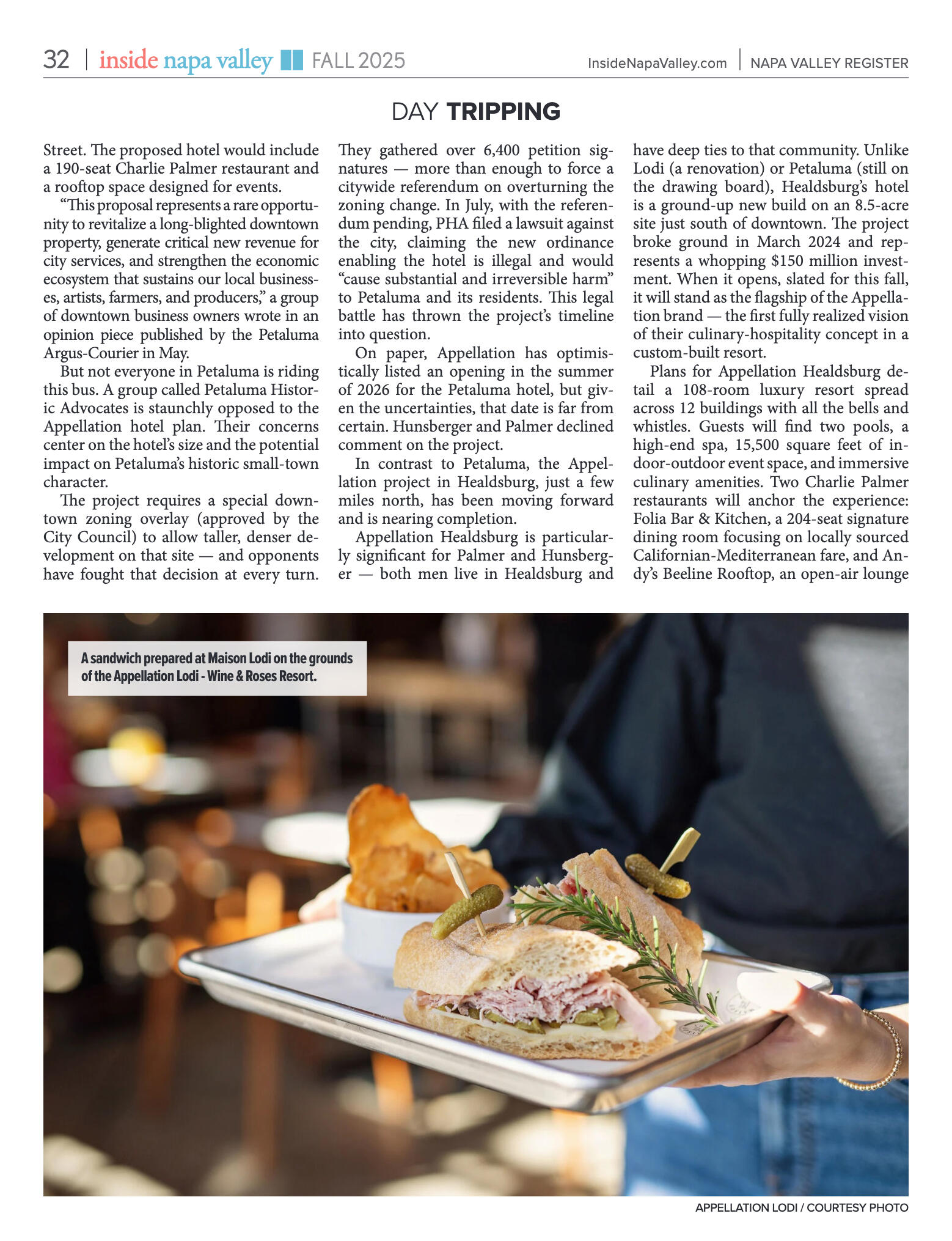 Inside Napa Valley Fall 2025 - page 32