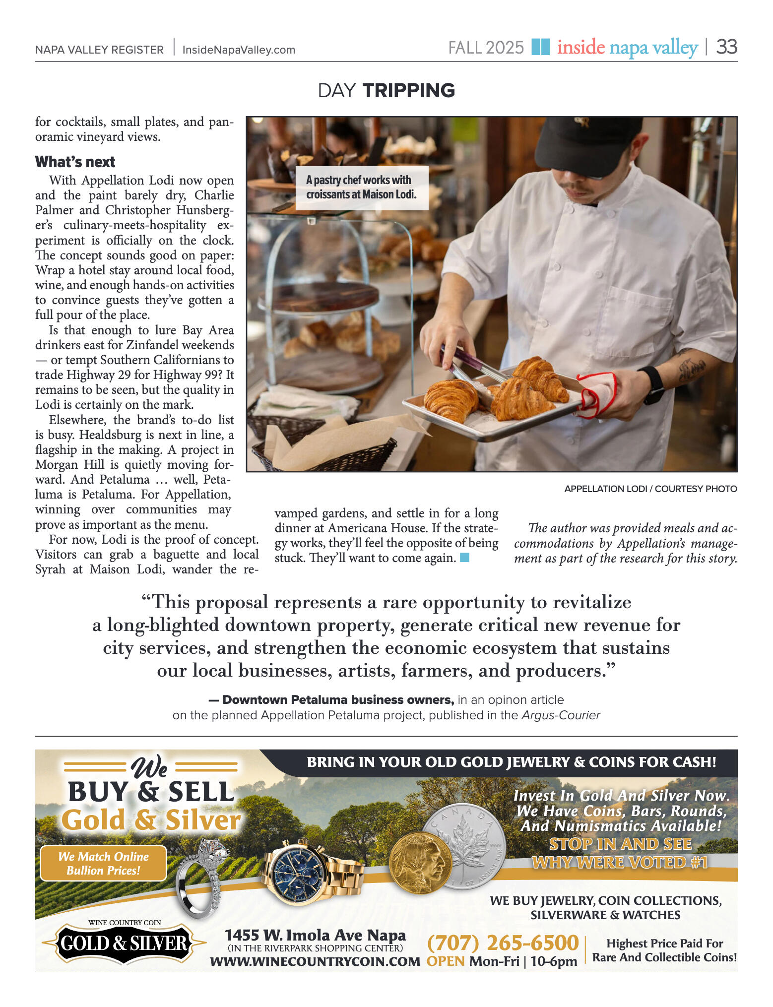 Inside Napa Valley Fall 2025 - page 33