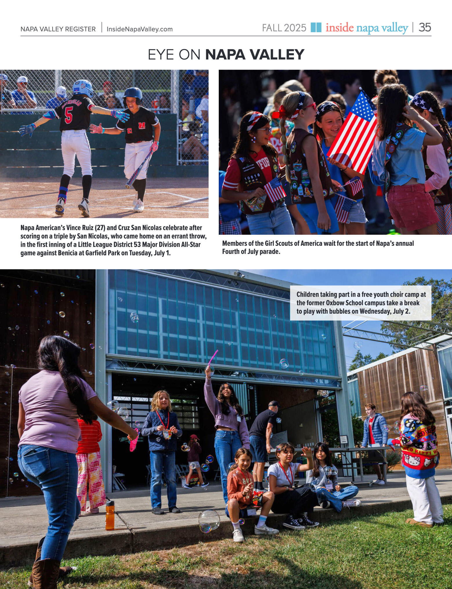 Inside Napa Valley Fall 2025 - page 35