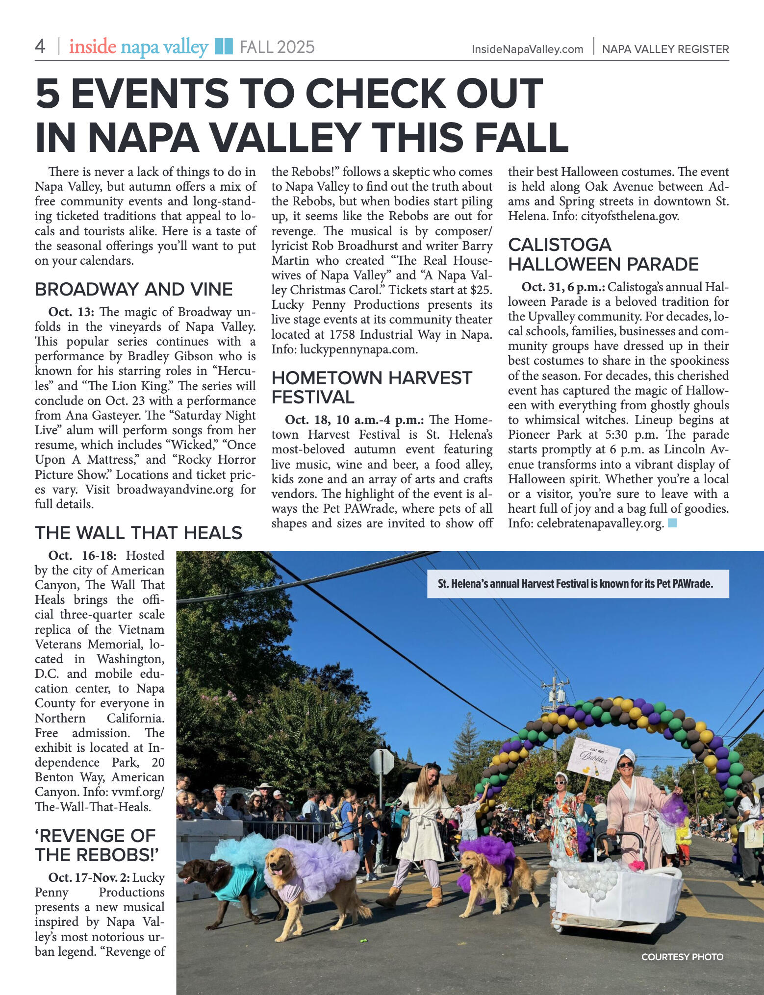 Inside Napa Valley Fall 2025 - page 4