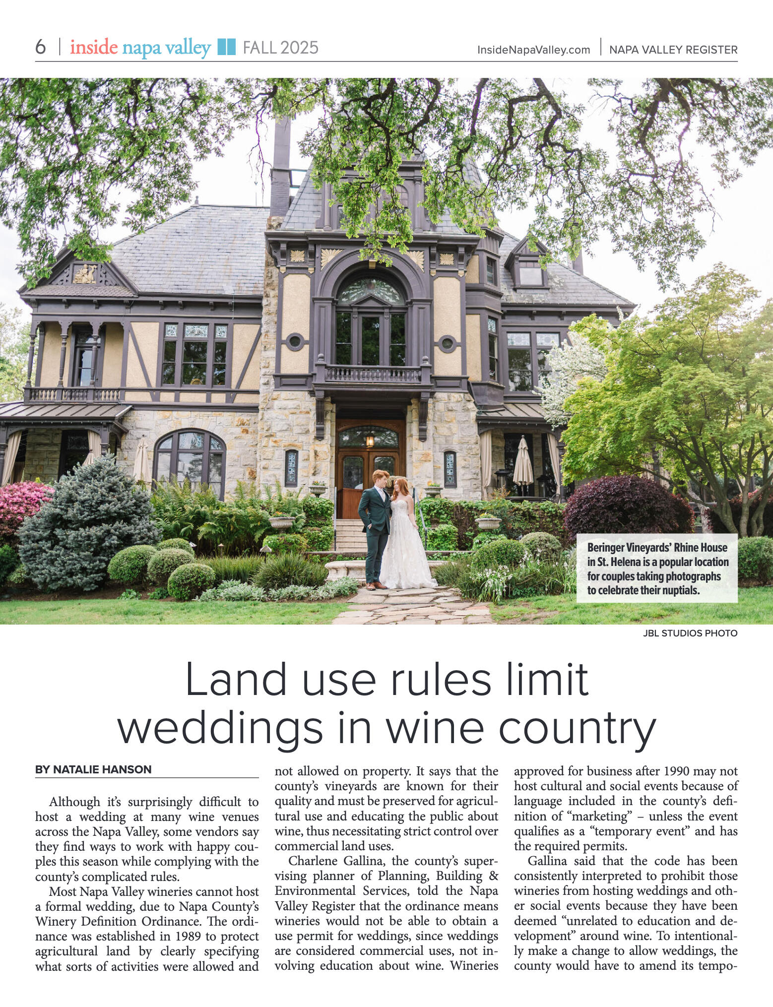 Inside Napa Valley Fall 2025 - page 6