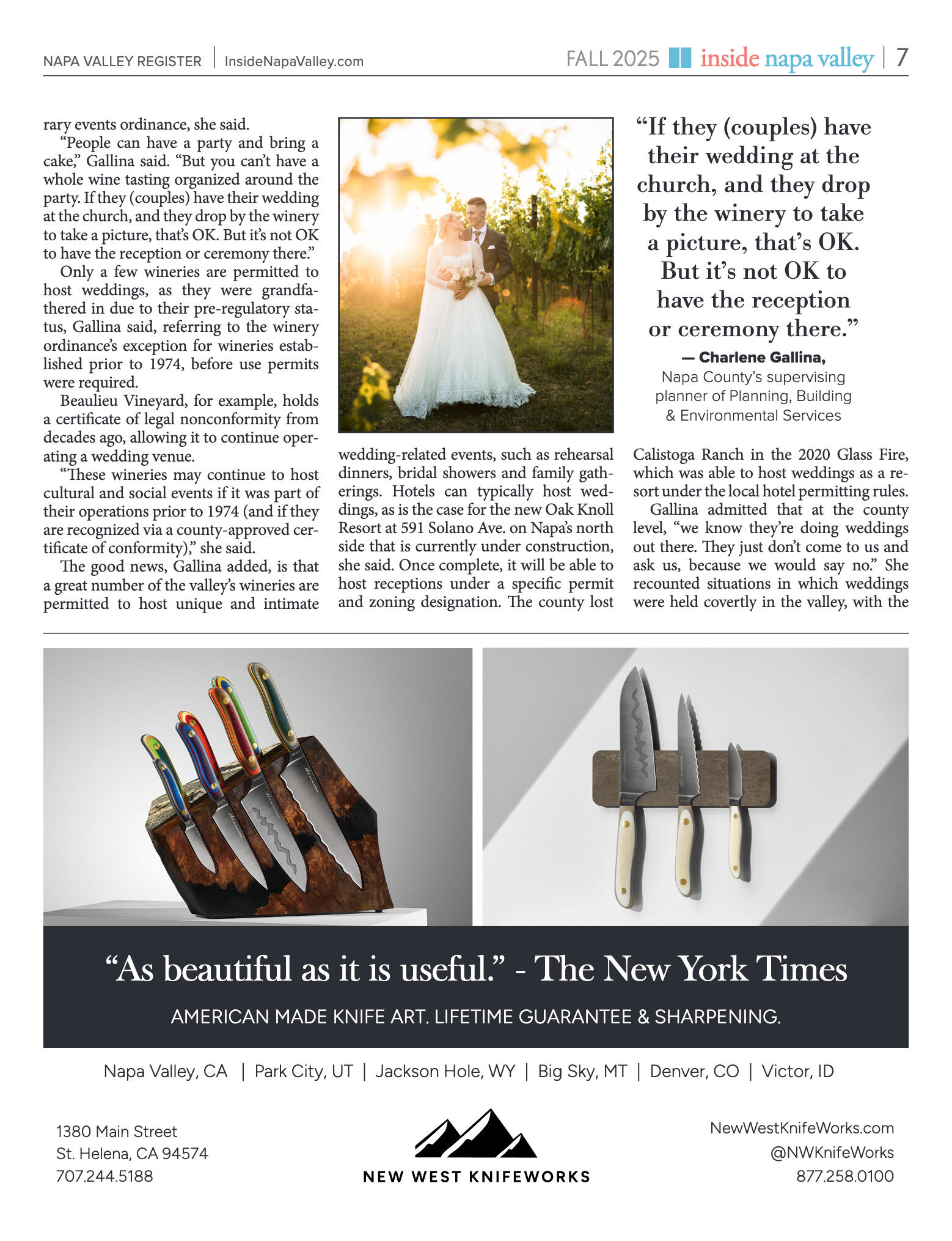 Inside Napa Valley Fall 2025 - page 7