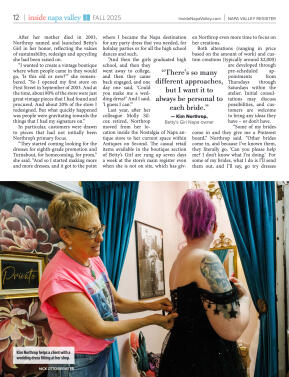 Inside Napa Valley Fall 2025 - page 12