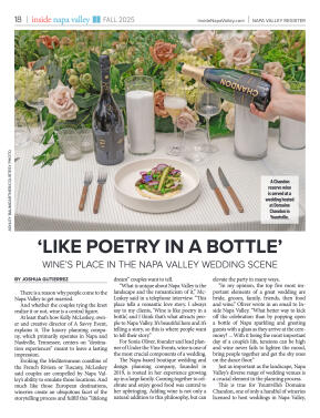 Inside Napa Valley Fall 2025 - page 18