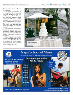 Inside Napa Valley Fall 2025 - page 25