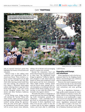 Inside Napa Valley Fall 2025 - page 31