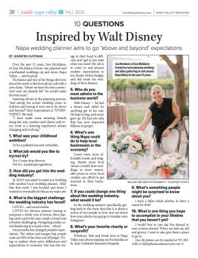 Inside Napa Valley Fall 2025 - page 38