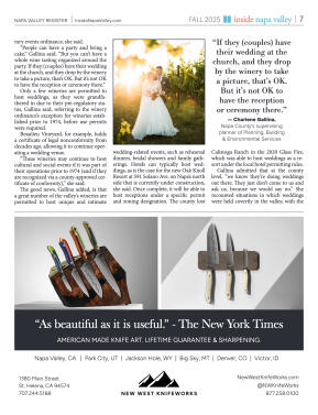 Inside Napa Valley Fall 2025 - page 7