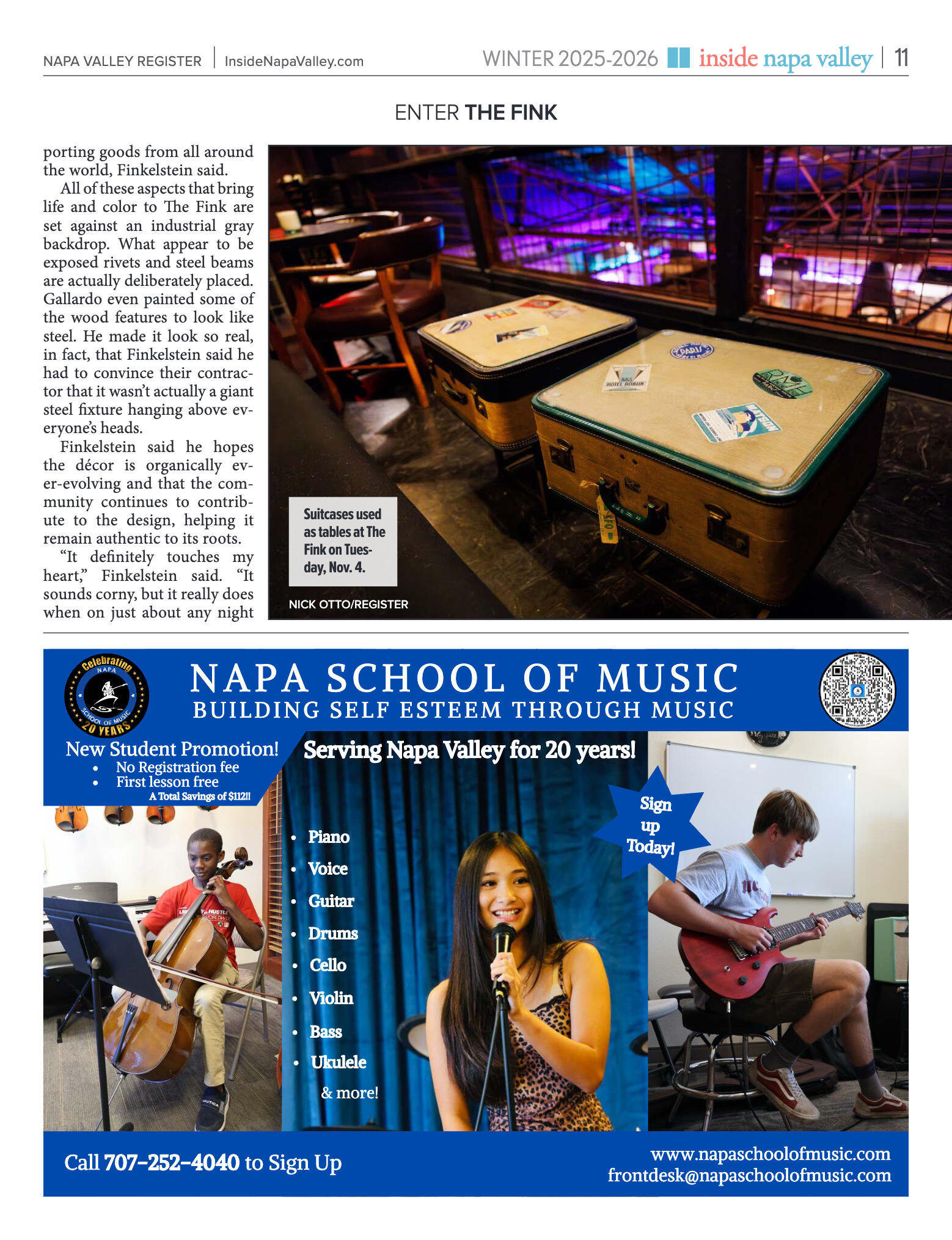 Inside Napa Valley Winter 2025 - page 11