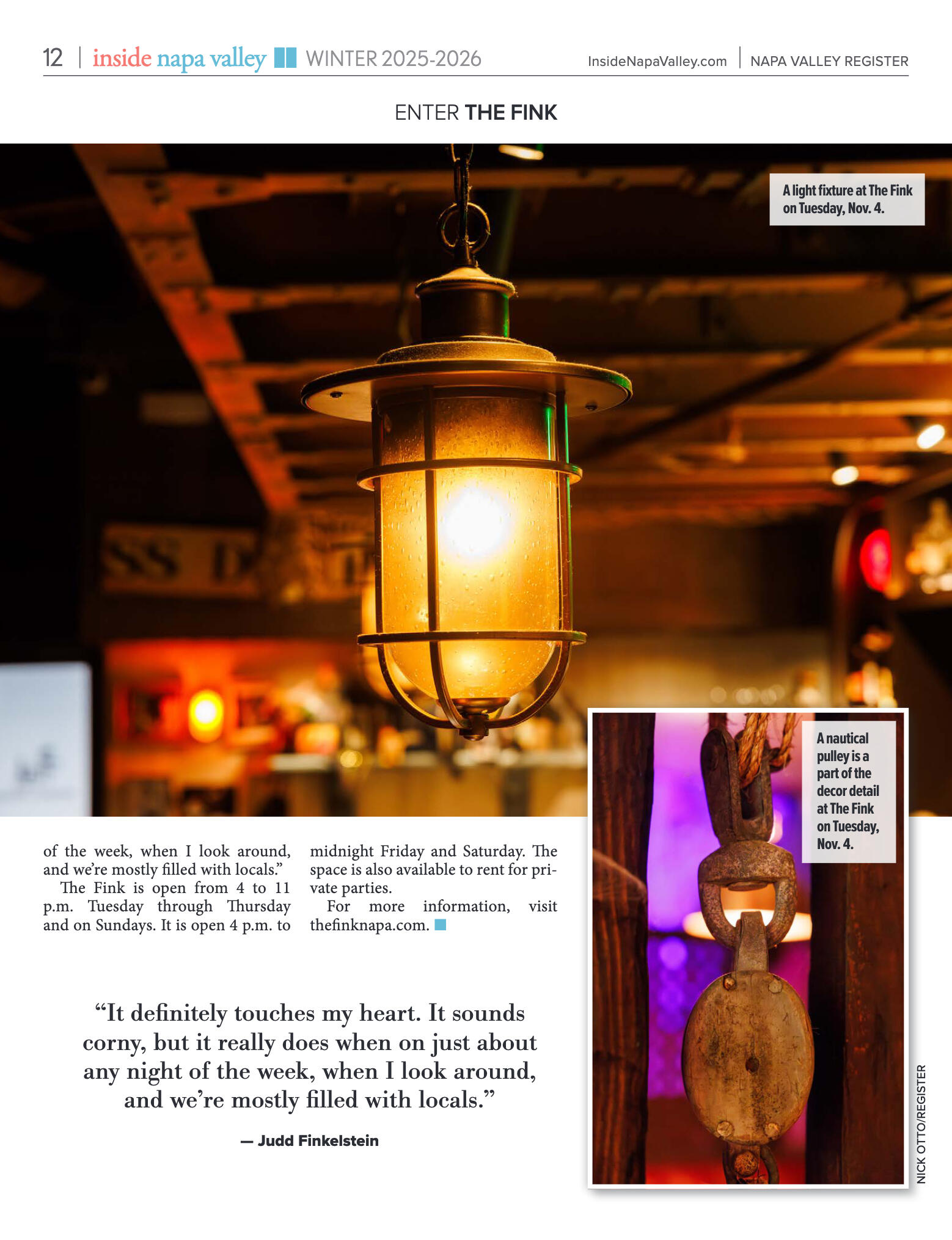 Inside Napa Valley Winter 2025 - page 12