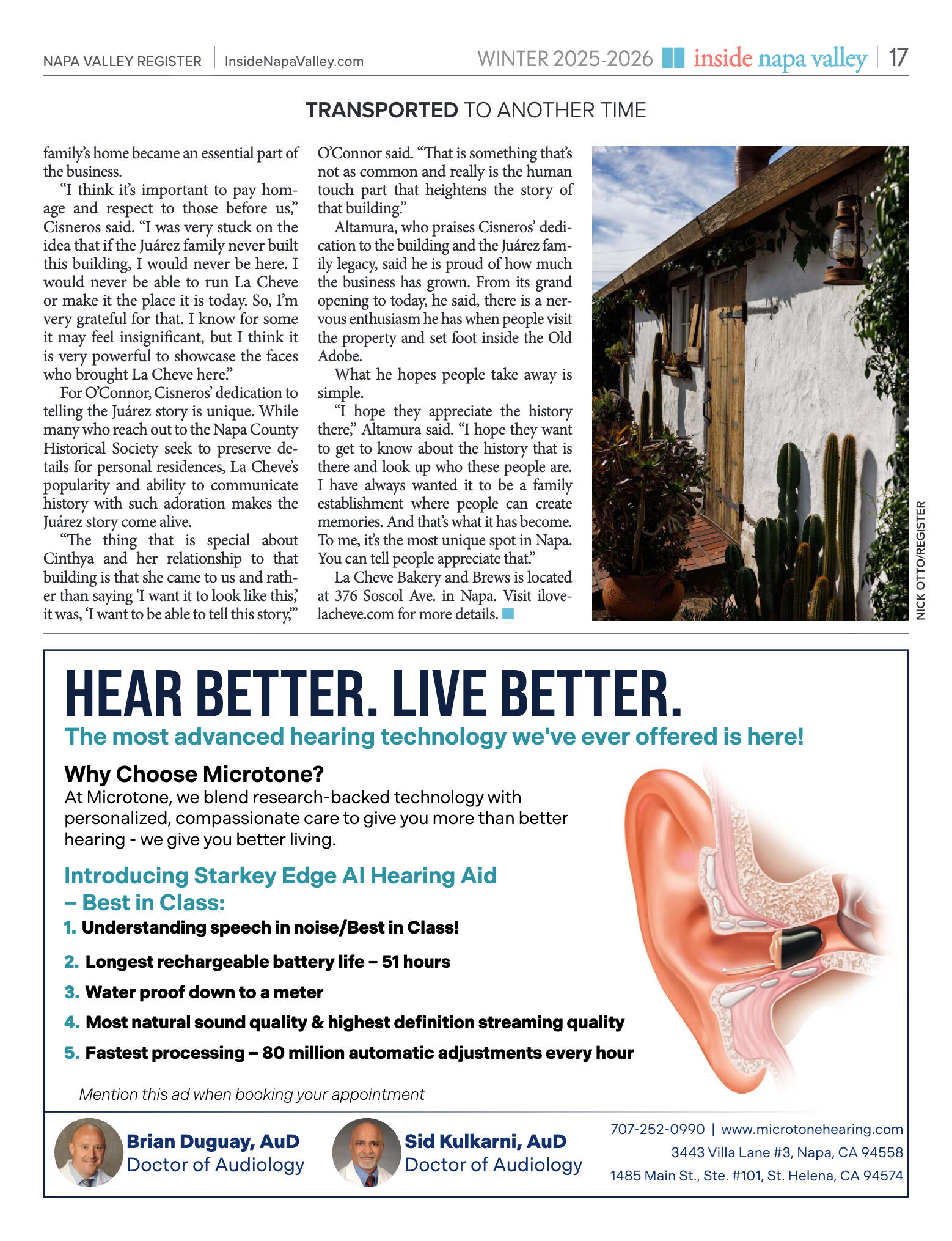 Inside Napa Valley Winter 2025 - page 17