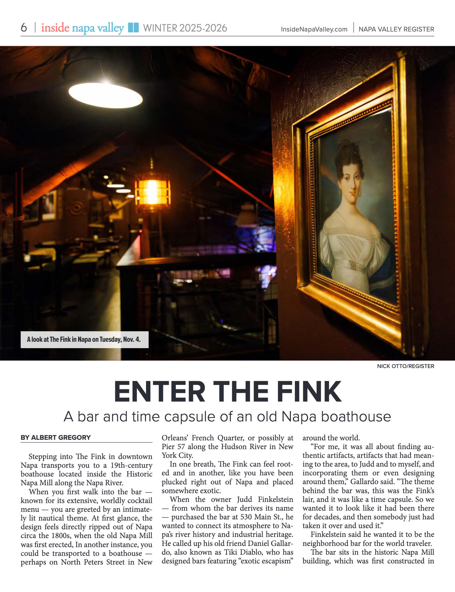 Inside Napa Valley Winter 2025 - page 6