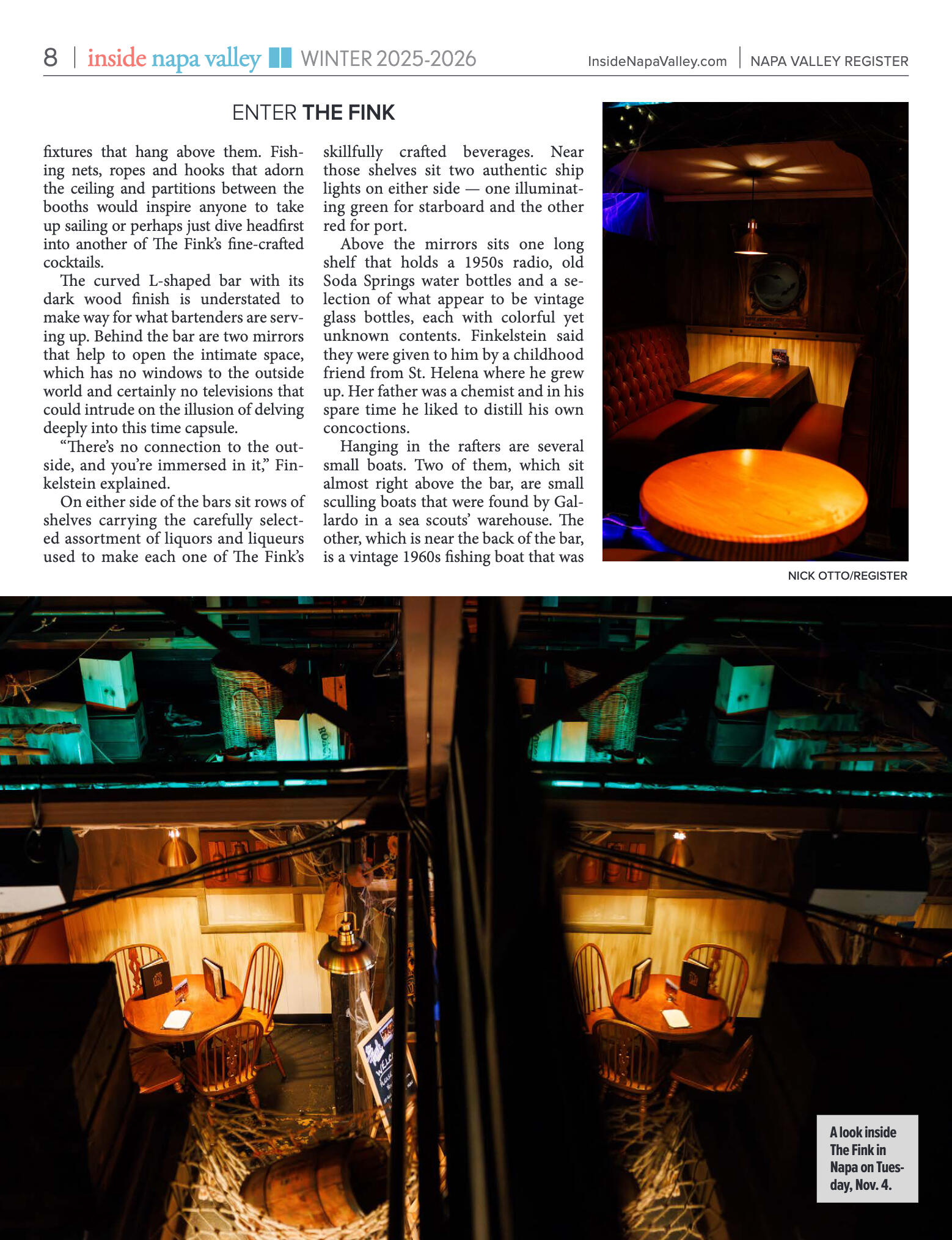 Inside Napa Valley Winter 2025 - page 8