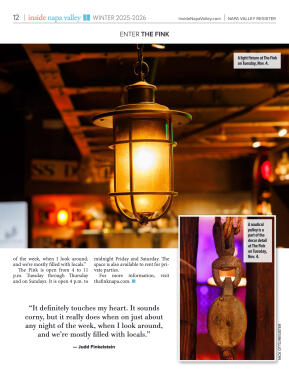 Inside Napa Valley Winter 2025 - page 12