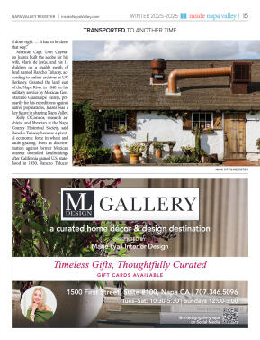 Inside Napa Valley Winter 2025 - page 15