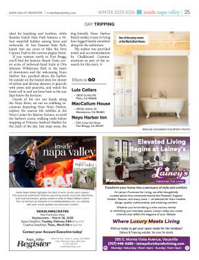Inside Napa Valley Winter 2025 - page 25