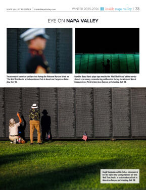 Inside Napa Valley Winter 2025 - page 33