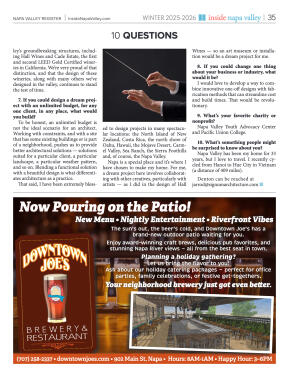 Inside Napa Valley Winter 2025 - page 35
