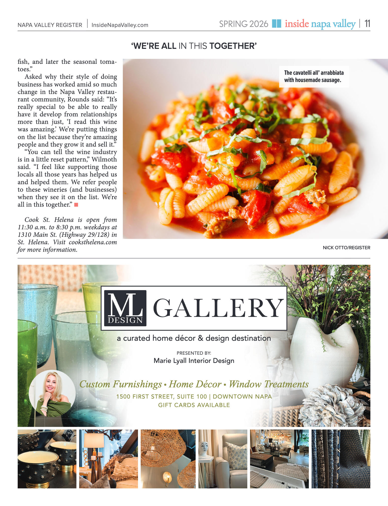 Inside Napa Valley Spring 2026 - page 11