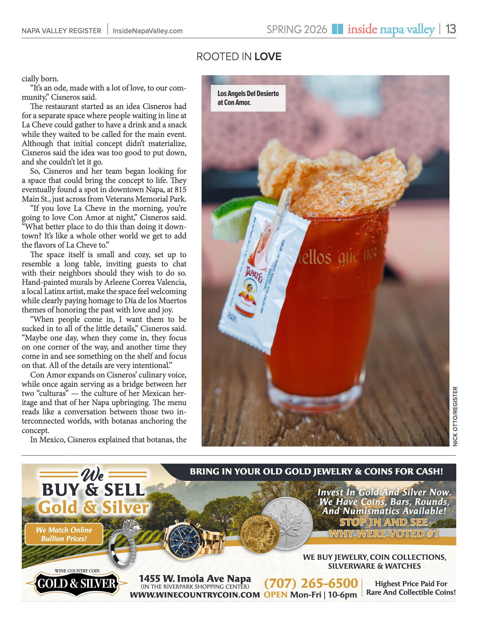 Inside Napa Valley Spring 2026 - page 13