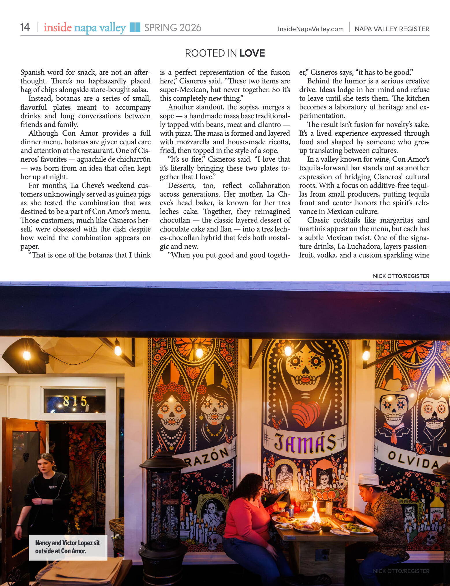 Inside Napa Valley Spring 2026 - page 14