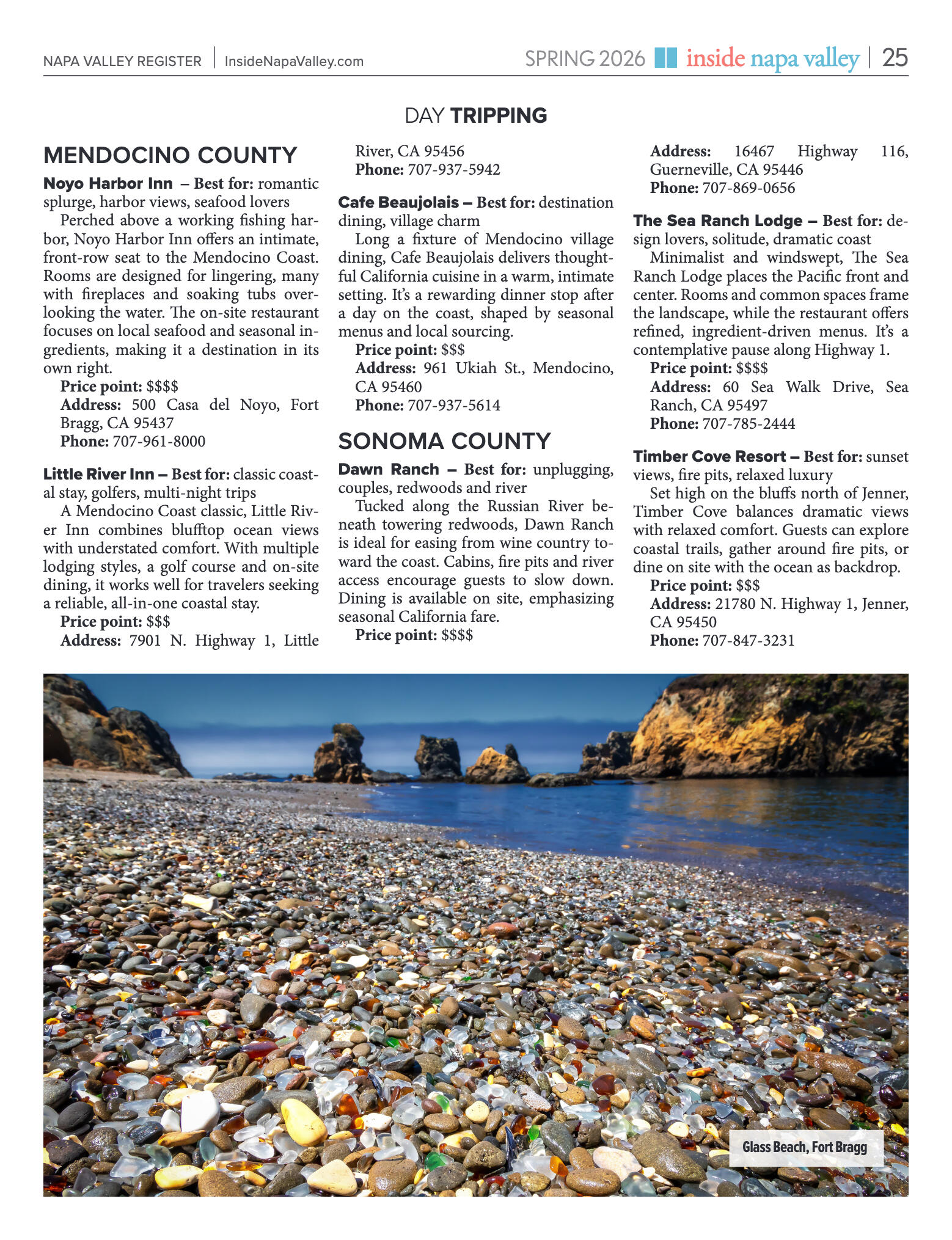 Inside Napa Valley Spring 2026 - page 25