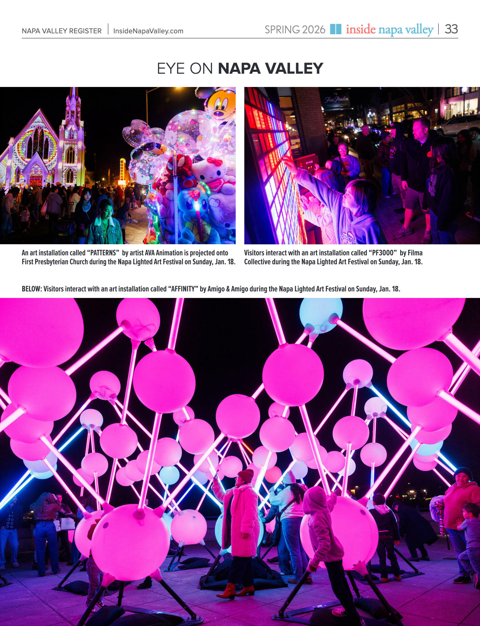 Inside Napa Valley Spring 2026 - page 33