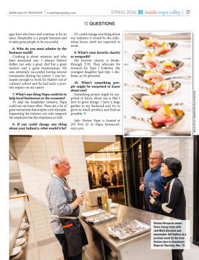 Inside Napa Valley Spring 2026 - page 31